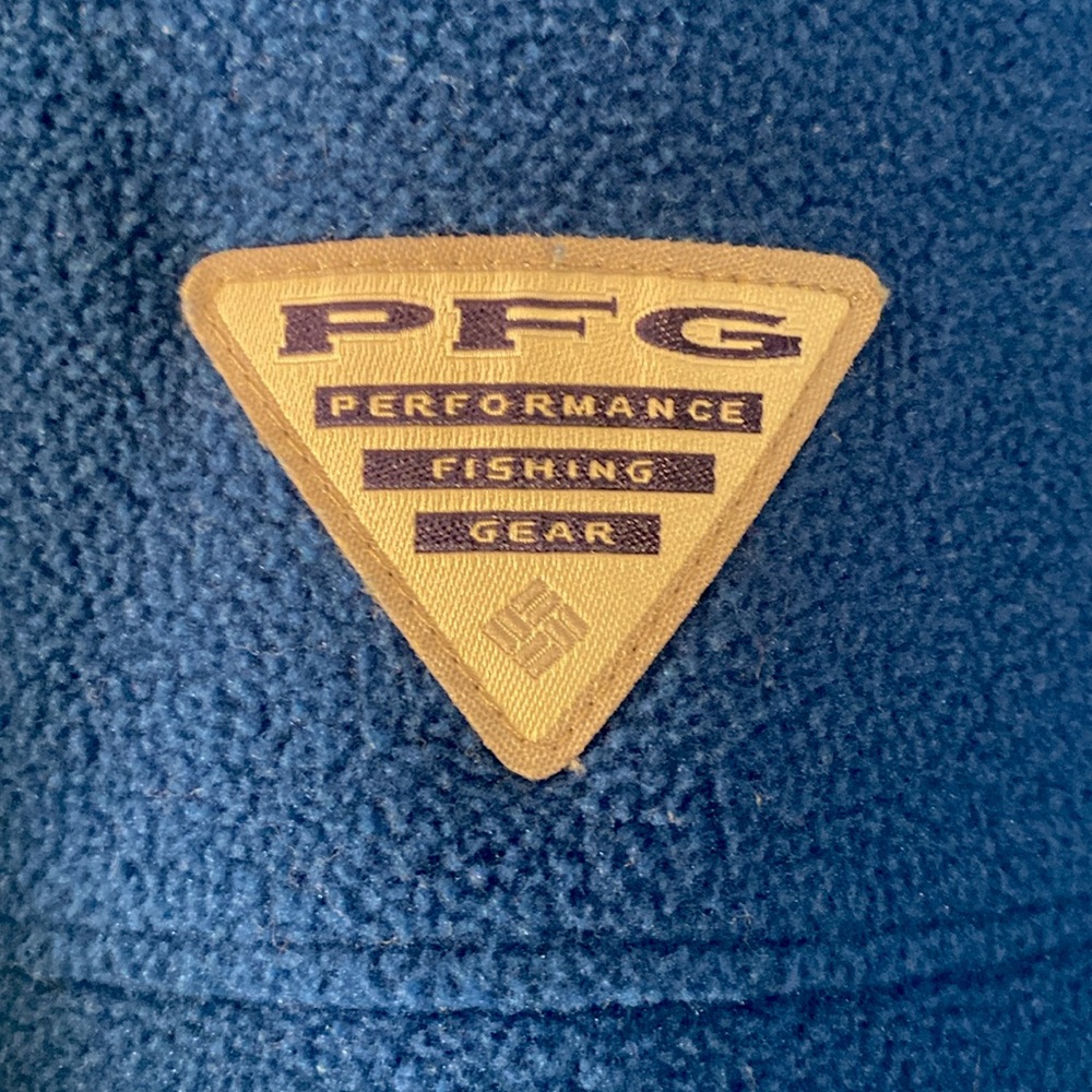 Columbia PFG Blue Pullover - Picture 6 of 12